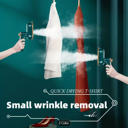 Portable Mini Steam Iron & Steamer – Wrinkle-Free Anywhere, Anytime