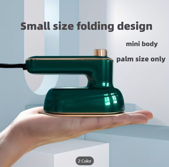 Portable Mini Steam Iron & Steamer – Wrinkle-Free Anywhere, Anytime