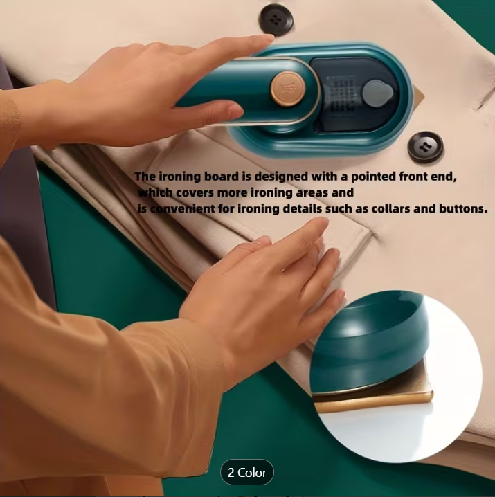 Portable Mini Steam Iron & Steamer – Wrinkle-Free Anywhere, Anytime